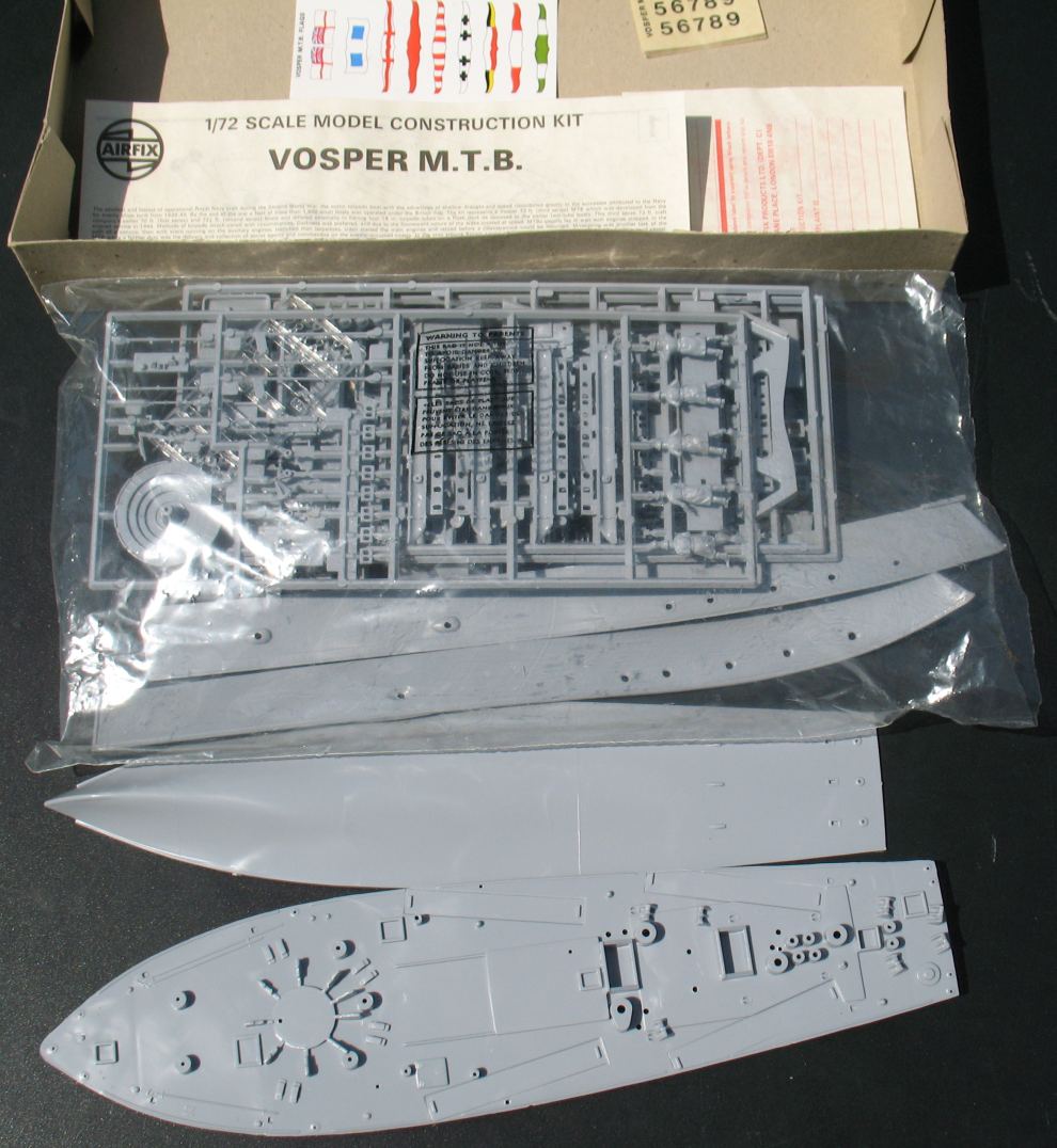 AIRFIX 05280 - ROYAL NAVY VOSPER M.T.B. - 1:72 - Schiff Bausatz --Ship ...