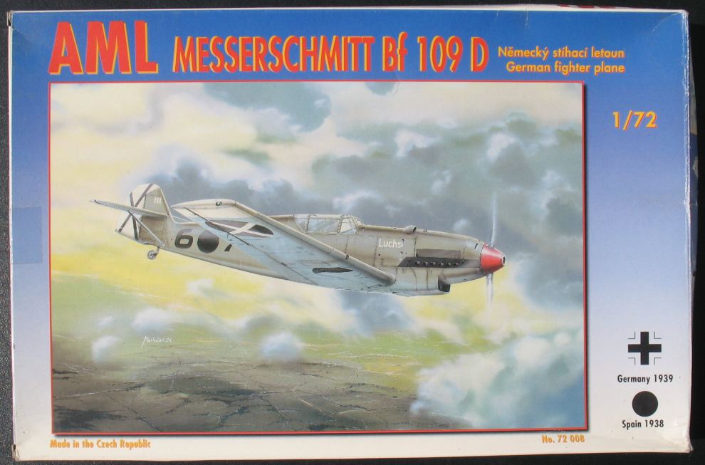 Messerschmitt Bf 109 G-20 "Falkenflügel"   1/72 Bird Models Resin conversion