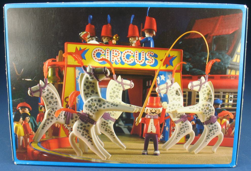 playmobil circus horses